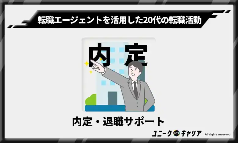 内定・退職サポート