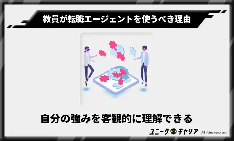 自分の強みを客観的に理解できる