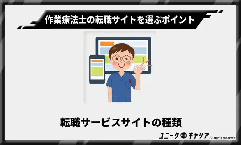 転職サービスサイトの種類