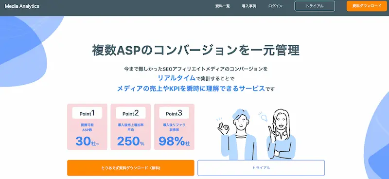 メディアアナリティクス(Media Analytics)の2つの機能