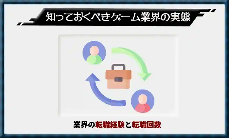 業界の転職経験と転職回数
